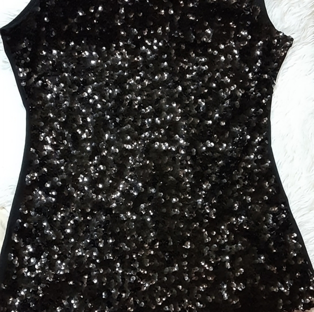 Pretty Guide Sequin Half Tank - Picture 5 of 7